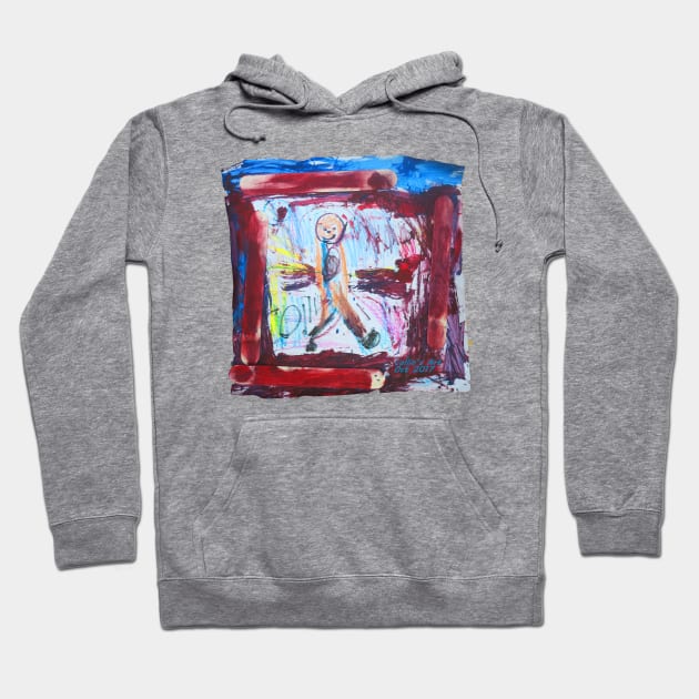 Collin's Painting Hoodie by killintime